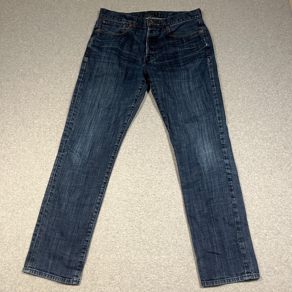 Lucky Brand Other - Lucky Brand Jeans Mens 32x30 (Tag 33x32) Blue Heritage Slim 121 Cotton Denim